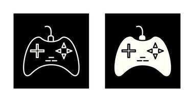 icono de vector de consola de juegos único