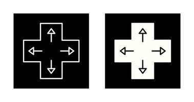 Unique Direction Keys Vector Icon