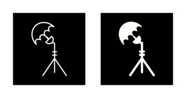 Unique Light Stand Vector Icon