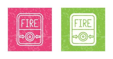 Fire Button Vector Icon