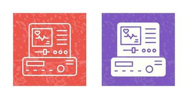 Electrocardiogram Vector Icon