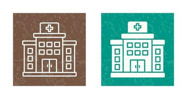 icono de vector de hospital