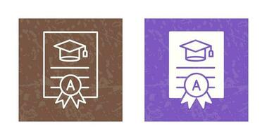 Report Card Vector Icon