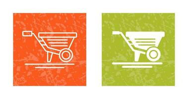 Wheelbarrow Vector Icon