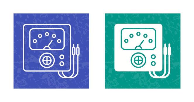 Voltmeter Vector Icon