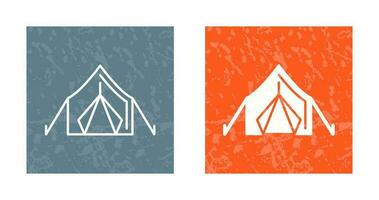 Tent Vector Icon