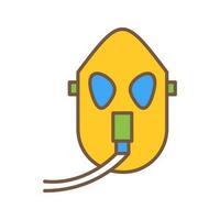 Unique Oxygen Mask Vector Icon