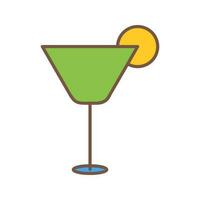 Cocktail Drink Vector Icon