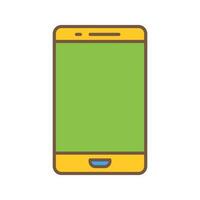 icono de vector de teléfono celular