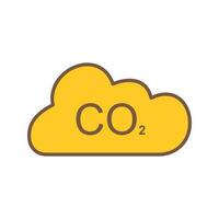 Carbon Dioxide Vector Icon