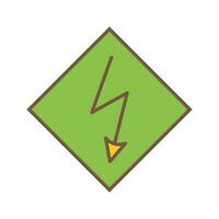 High Voltage Vector Icon