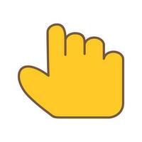 Unique Hold Vector Icon
