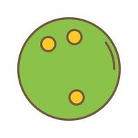 Bowling Ball Vector Icon