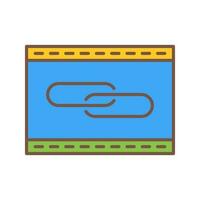 Unique Link Optimization Vector Icon