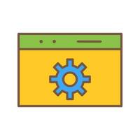 Unique Web Optimization Vector Icon