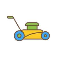 Lawn Mower Vector Icon