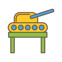 Tank Exhibit Vector Icon