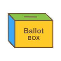 Ballot Box Vector Icon