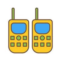 Walkie Talkie Vector Icon