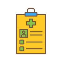 Medical Record Vector Icon