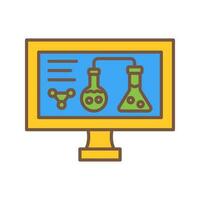 icono de vector de experimento