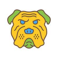 Bulldog Vector Icon