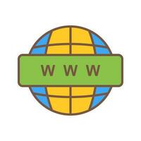 World Wide Web Vector Icon