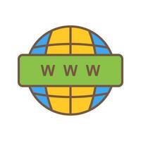 World Wide Web Vector Icon