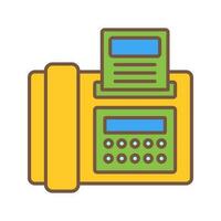 Fax Vector Icon