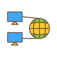 Internet Connectivity Vector Icon