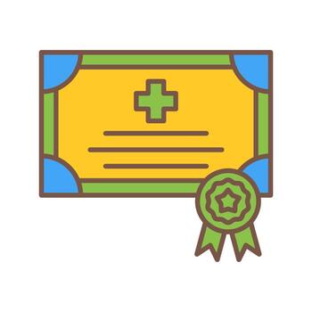 Certificate Vector Icon
