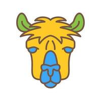 Alpaca Vector Icon