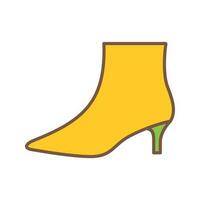 Boots with Heels Vector Icon