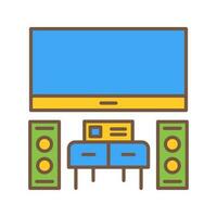 Home Theater Vector Icon