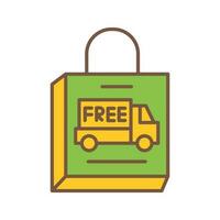 Free Home Delivery Vector Icon