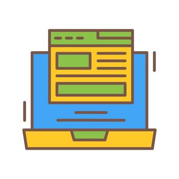 Layout Vector Icon