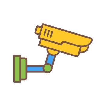 Security Camera Vector Icon
