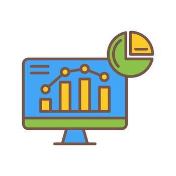 Monitoring Vector Icon