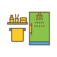 Shower Vector Icon