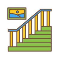 Stair Vector Icon