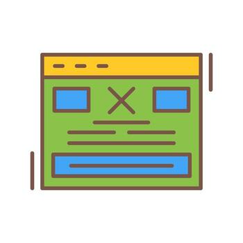 Error Vector Icon