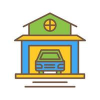 Garage Vector Icon