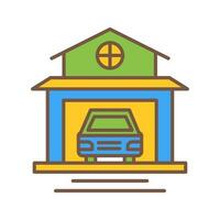 Garage Vector Icon