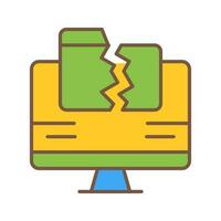 Data Loss Vector Icon