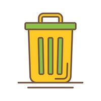 Trash Can Vector Icon