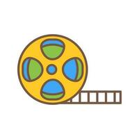 Film Reel Vector Icon