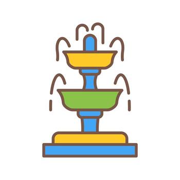 Fountain Vector Icon