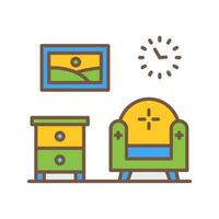 Living Room Vector Icon