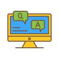 Faq Vector Icon