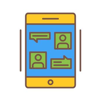 Conversation Vector Icon
